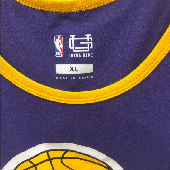 Ultra Game -The Warm Up Tank Top LA Lakers Size: XL - Picture 3 of 4